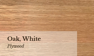 Oak, White plywood sample photo
