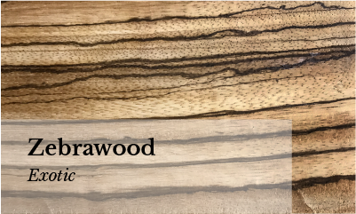 Zebrawoods Wood sample photo